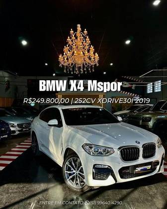BMW X4 2.0 16V GASOLINA XDRIVE30I M SPORT STEPTRONIC